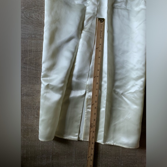 Vtg Jessica McClintock Victorian Edwardian Dress 8 Cottagecore Lace Wedding USA - Picture 10 of 16